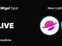 Bitget เปิดเทรด SecondLive พร้อมแจก LIVE รวม 5.1 ล้าน