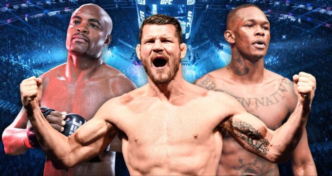10 นักสู้รุ่นมิดเดิลเวทที่ดีที่สุดในประวัติศาสตร์ UFC