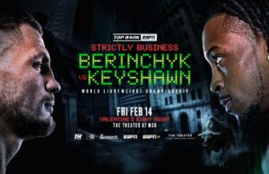 ทำนายไฟต์ Denys Berinchyk vs Keyshawn Davis