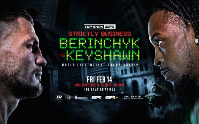 ทำนายไฟต์ Denys Berinchyk vs Keyshawn Davis