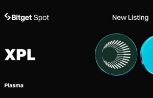 Bitget ลิสต์เหรียญ Plasma (XPL) พร้อมแจก 2.2 ล้าน XPL