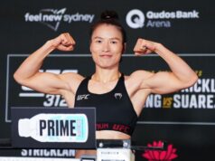 จาง เหว่ยลี่ ป้องกันแชมป์ UFC 312 ชนะ ซัวเรซ