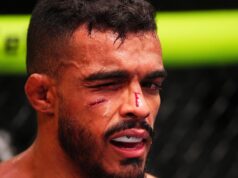 อิสมาเอล บอนฟิม ถูกส่งโรงพยาบาลหลังพ่าย UFC 102