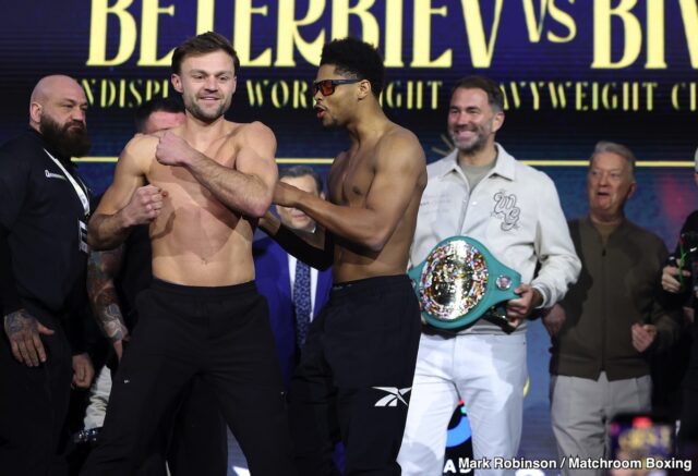 Beterbiev v Bivol 2 Weigh In