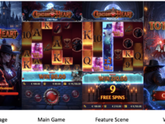 เกมสล็อต Crimson Heart โดย SpaceGaming