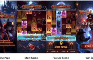 เกมสล็อต Crimson Heart โดย SpaceGaming