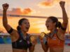 “ไบร์ท-เบส” ผงาดแชมป์เอเชียนเกมส์ คว้าทองประวัติศาสตร์วอลเลย์บอลชายหาดหญิงในรอบ 28 ปี