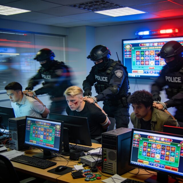 cyber-police-raid