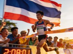 คีริน ตันติเวทย์ ทุบสถิติมาราธอนไทย-อาเซียน คว้าเวลา 2:08:01 ชิคาโก้